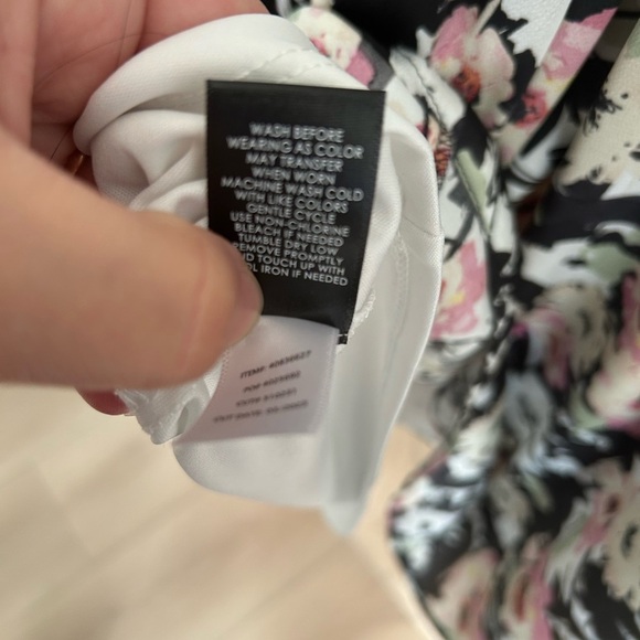 New Torrid 3 Mini Bubble Charmeuse Floral Babydoll Dress 14-16 1x lined silky - Picture 12 of 15